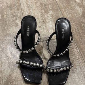 nine west heels diamonds.